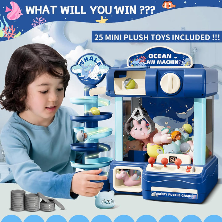 ROHSCE Máquina de Garras para Niños, Juguete de Juego de Arcade par...