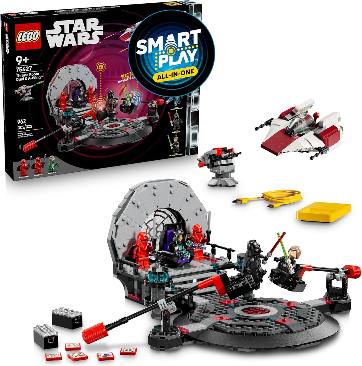 LEGO Star Wars SMART Play: Trono Room Duelo y Ala 75427