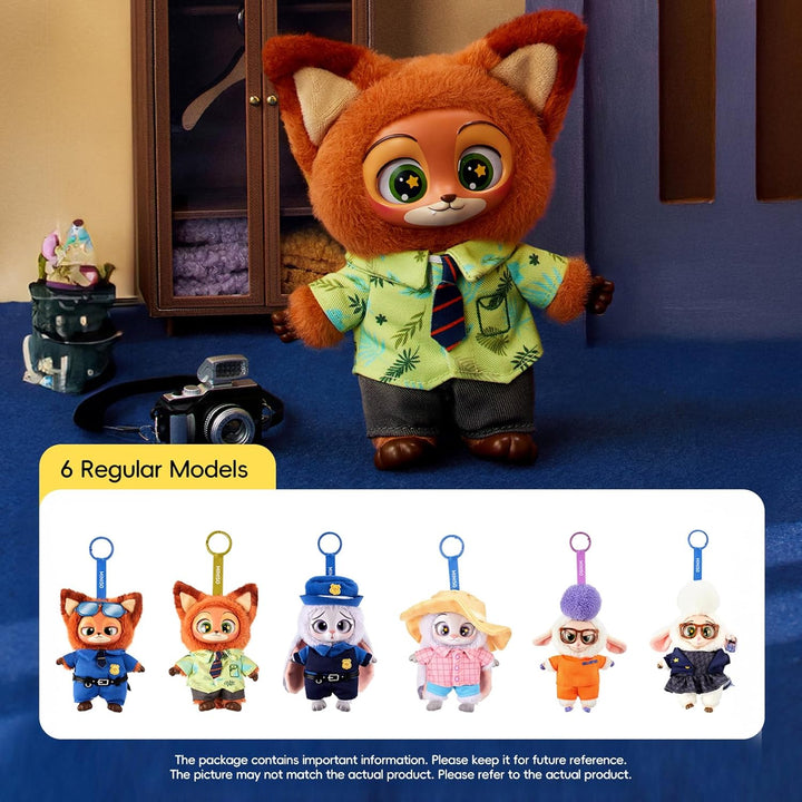 MINISO Caja ciega de peluches de vinilo suave de Disney