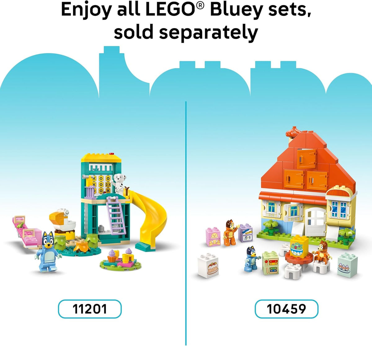 LEGO DUPLO Bluey Ice Cream Trip Bluey - Juguete para niños