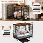 Jaula para perros pequeños de 24 pulgadas, jaula para perros pequeños y