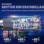 Dong Cheng Taladro martillo inalámbrico sin escobillas de 1416 in-lb (160