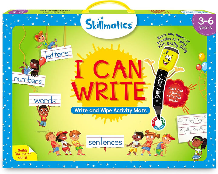 Skillmatics I Can Write - Actividades de aprendizaje preescolar reu...