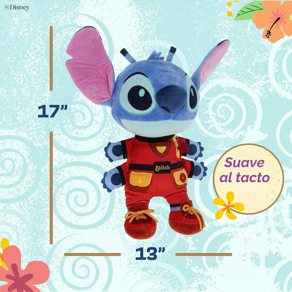 Kids Preferred - Vestido de puntada de Disney y peluche para bebés y niños pequeños