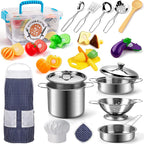 Accesorios de cocina, juguetes de cocina para niños pequeños