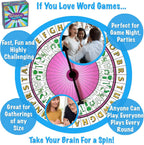 Juego de palabras: el mejor juego de mesa de desafío de palabras de ritmo rápido para familiares y amigos - Diversión nocturna de juegos para adultos y familiares