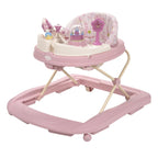 Disney Andador de princesa con ruedas, andadores de bebé rosa y centro de actividades para bebés