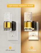 L LOHAS LED Luz nocturna, luces nocturnas regulables que se enchufan la pared