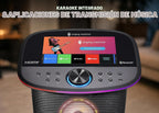 Singing Machine Pantalla de máquina de karaoke, WiFi, Aplicaciones de