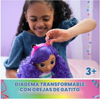 Gabby's Dollhouse Sing & Celebrate - Muñeca Gabby Girl de 13 pulgadas con