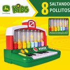 John Deere Piano musical de granjero