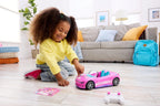 Hot Wheels Barbie RC - Coche de juguete con control remoto, color rosa convertible