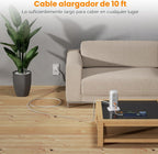 TESSAN - Regleta de alimentación de torre con protección contra