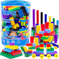 Dimple Bloques de Construcción para Niños Pequeños (300 Piezas) Juguetes de Apilamiento y Juegos de Rompecabezas para Aprendizaje y Diversión STEM, Juguetes Montessori, Bloques Educativos para Bebés