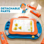Lollipop Blippi - Tableta de escritura magnética para niños, juguetes ideales para bebés y niños pequeños, tablero de dibujo magnético con soportes, bolígrafo y sellos, juguetes de aprendizaje