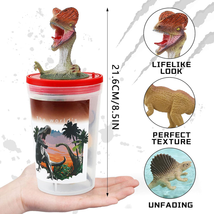 Dinosaur World Bucket - Juego de dinosaurios para niños 14