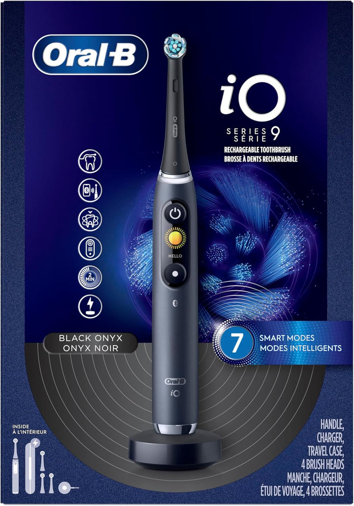 Oral-B iO Series 9 Cepillo de dientes eléctrico con 3 cabezales de...
