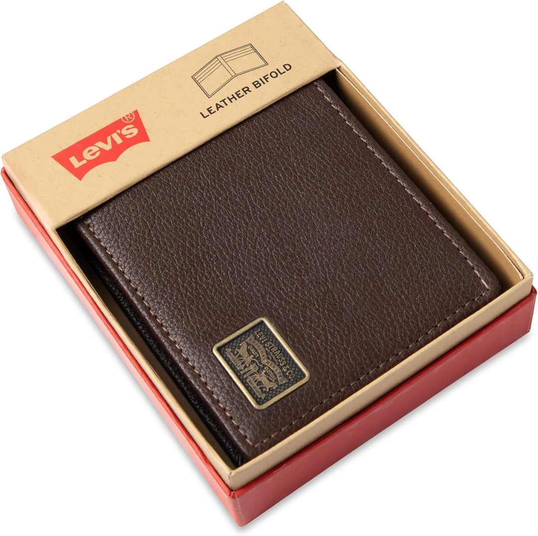 Levi's Men's Classic Bifold Wallet with Multiple Card Slots...
