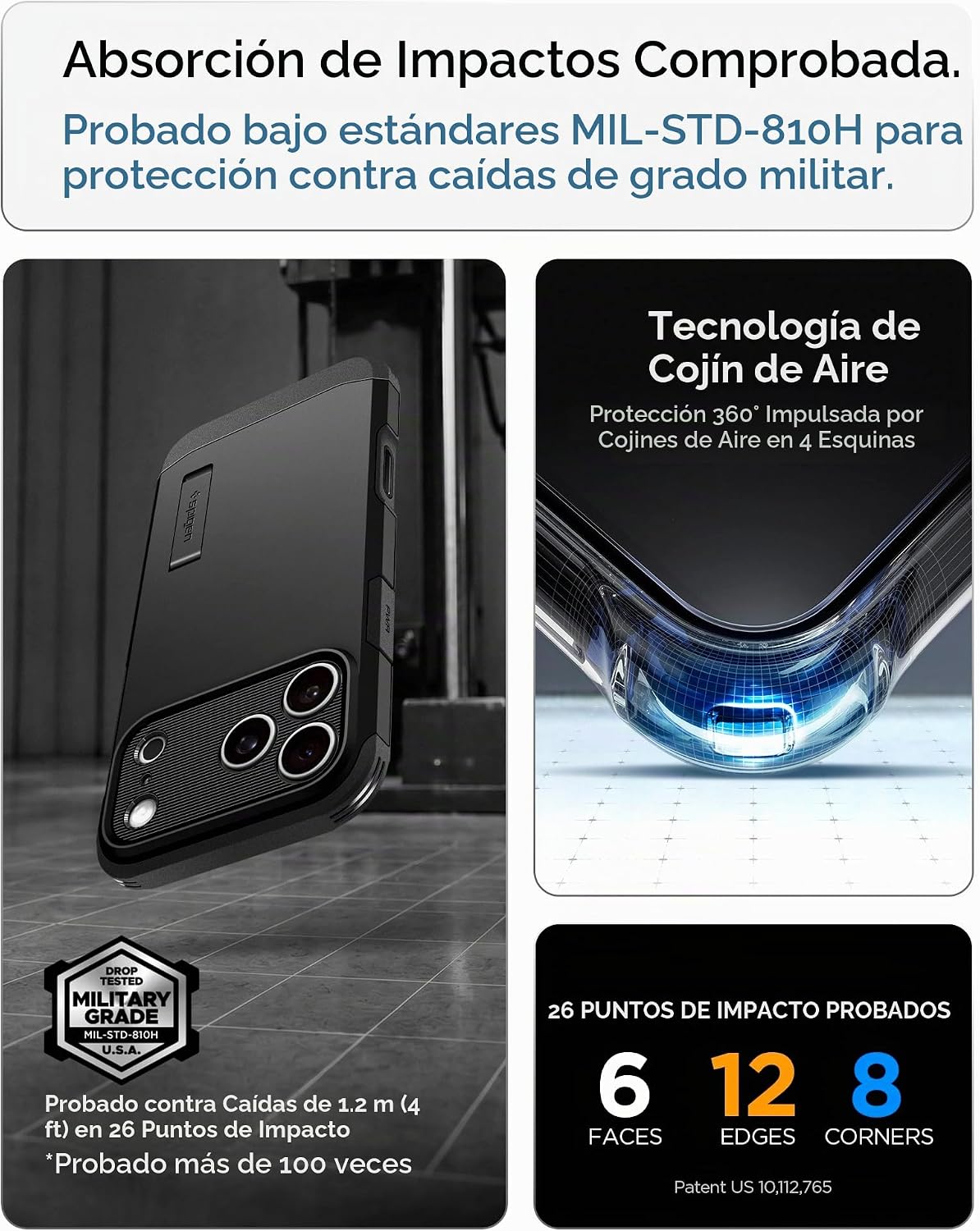 Spigen Tough Armor T MagFit - Funda para iPhone 17 Pro / 18 Pro