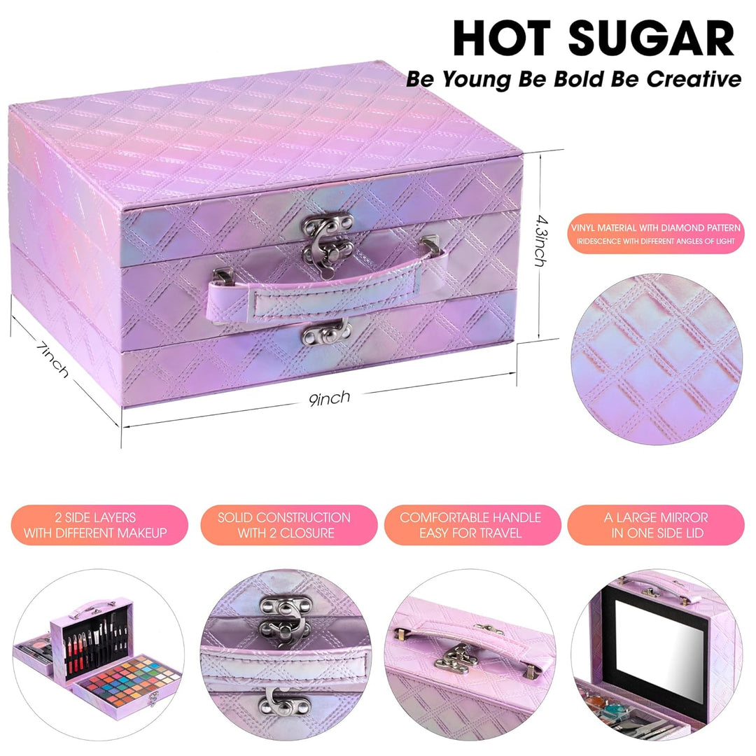 Kit de maquillaje Hot Sugar para niñas preadolescentes de 10 a 12 a...