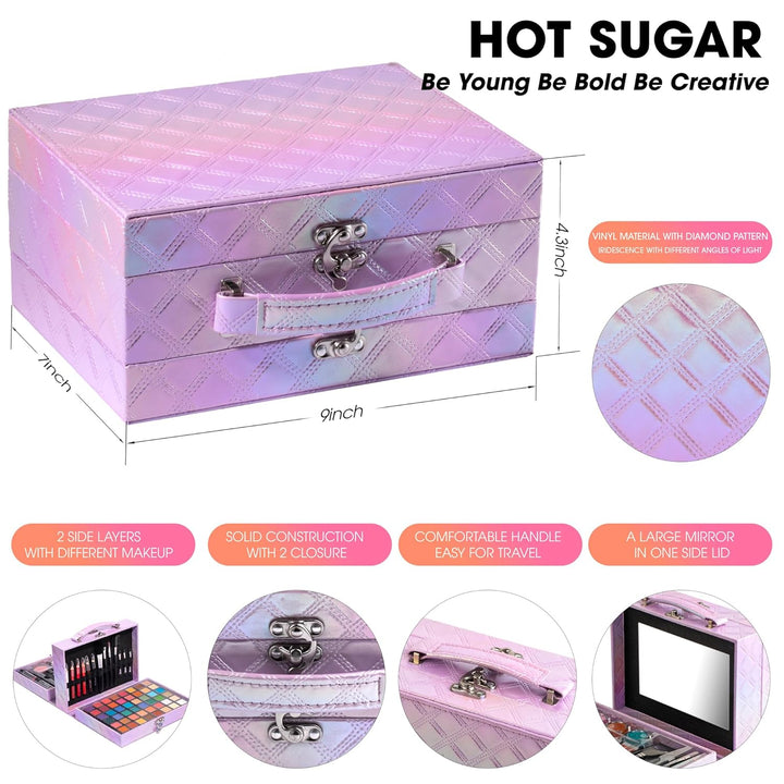 Kit de maquillaje Hot Sugar para niñas preadolescentes de 10 a 12 a...