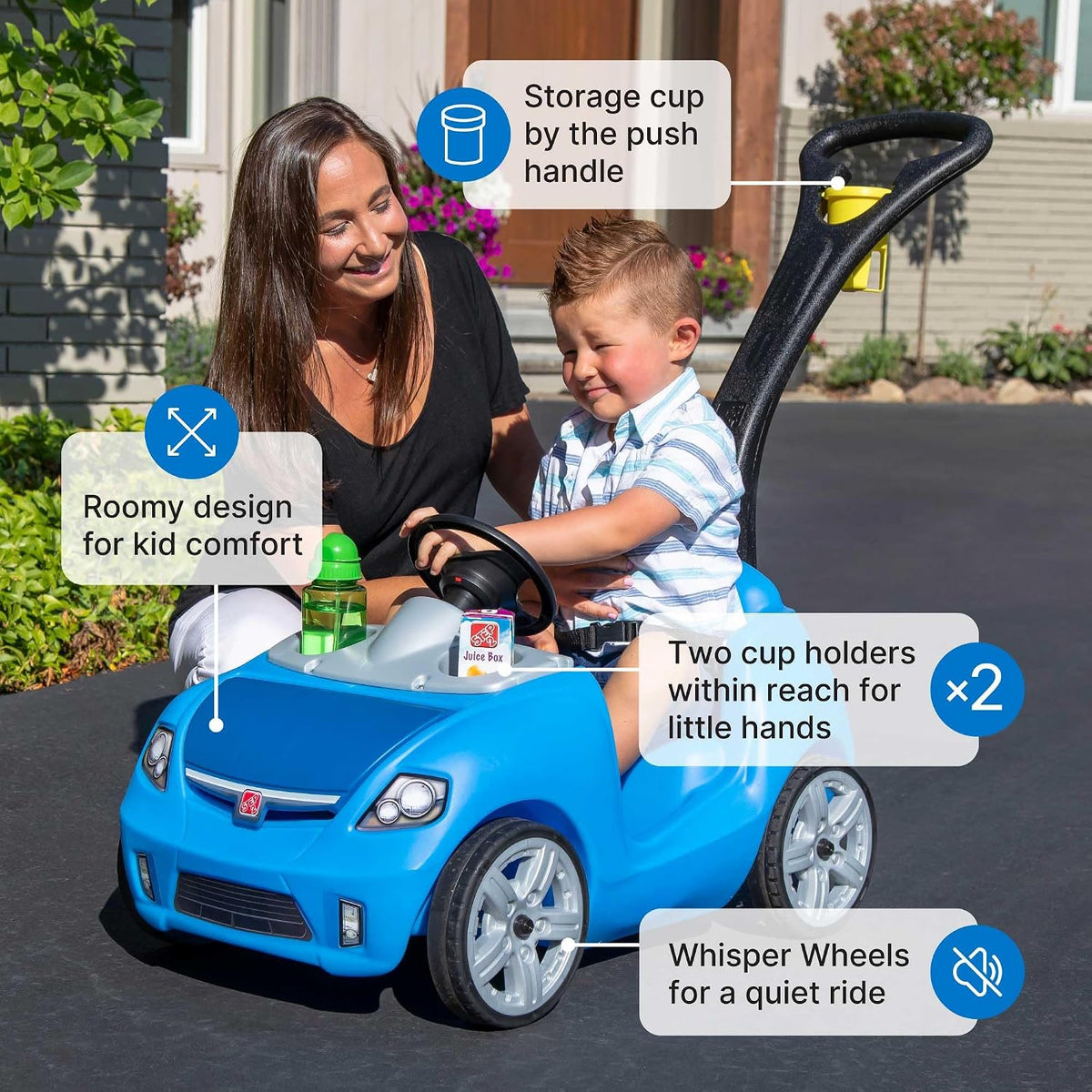 Step2 – Whisper Ride II, Color Azul