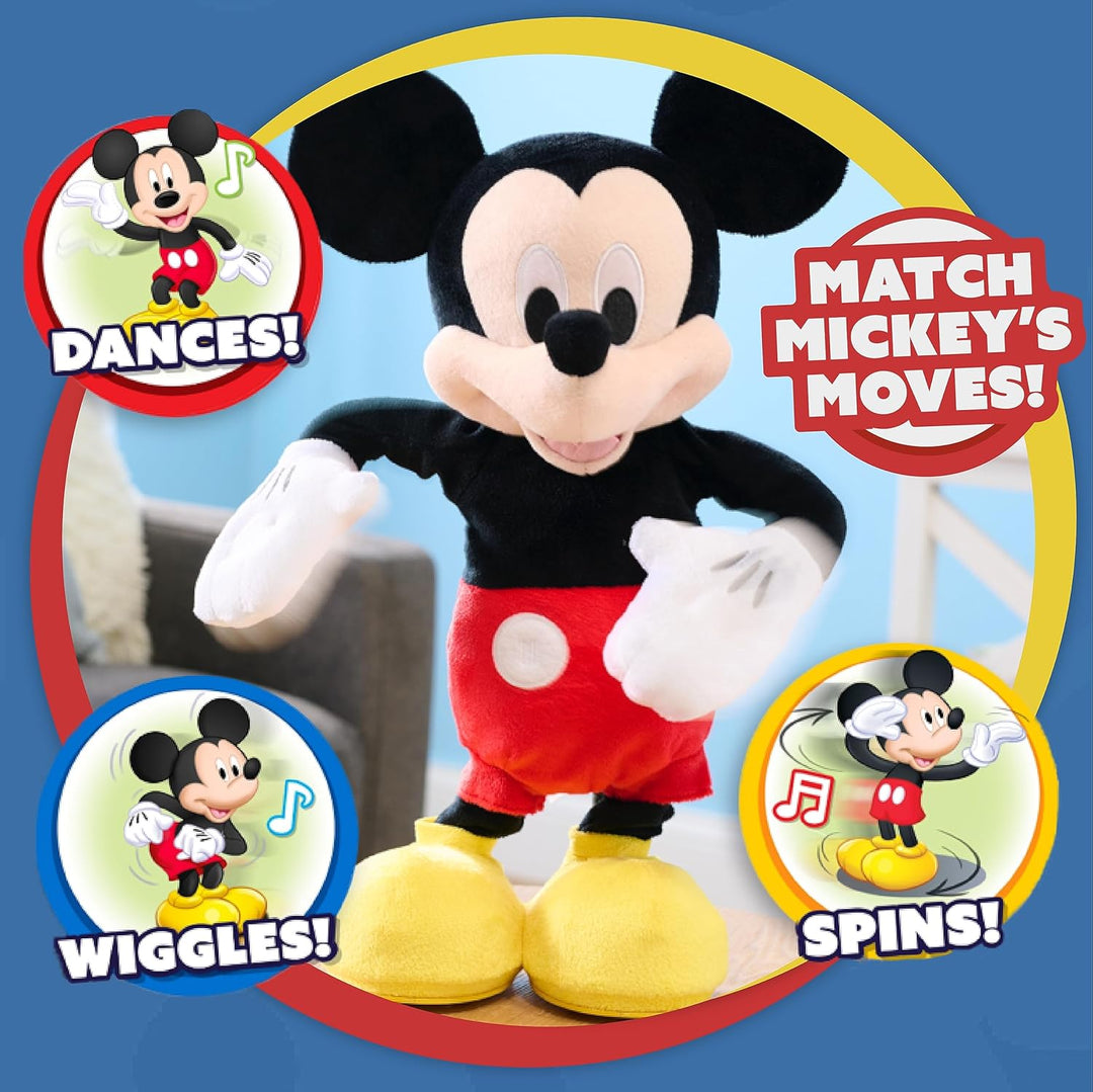 Disney Junior Mickey Mouse Hot Diggity Dance Mickey, muñeco de pelu...
