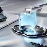 Azzaro Eau de Toilette cromado, colonia acuática fresca para hombre...