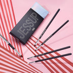 Jessup Juego de brochas de labios, pinceles profesionales, 1 piezas