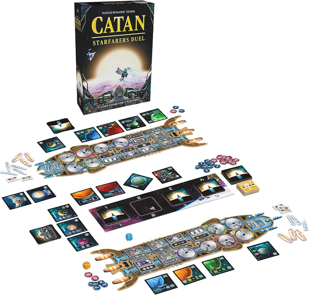 CATAN Starfarers - Juego de mesa de duelo - ¡Una emocionante aventura