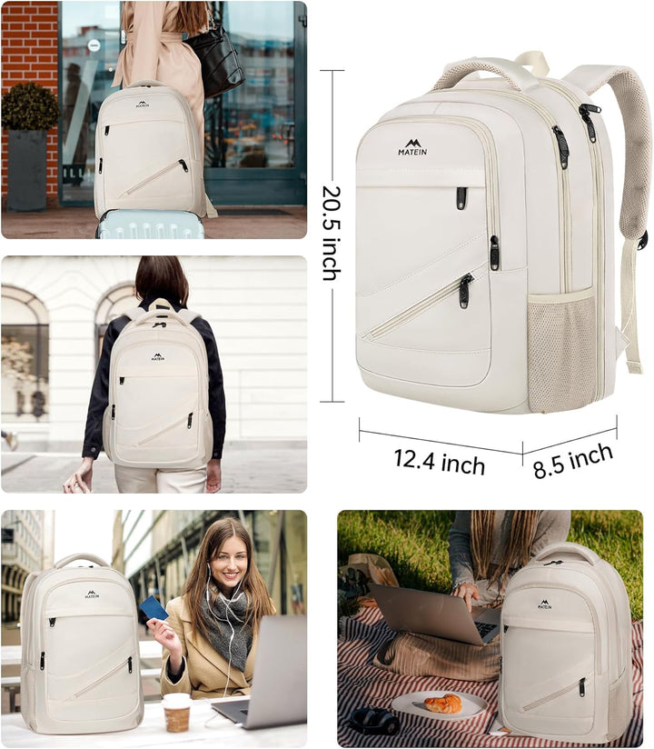 MATEIN - Morral extra grande para mujeres, de 18 pulgadas, compatib...