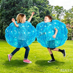 ZHUYNXIR 2 bolas de sumo para niños, bola de tolva de parachoques para niños, bolas de sumo para niños, bola de burbujas de sumo para niños al aire libre, juego de equipo para niños a partir de 3 años