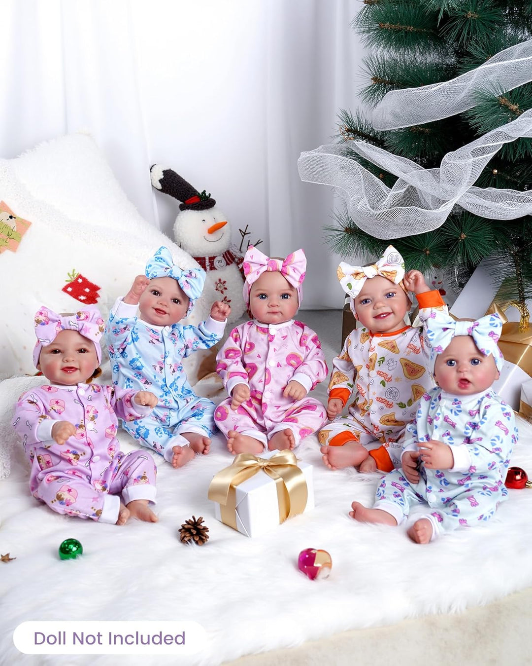 BABESIDE Ropa de muñeca Reborn para muñecas de 17 a 22 pulgadas, 5...