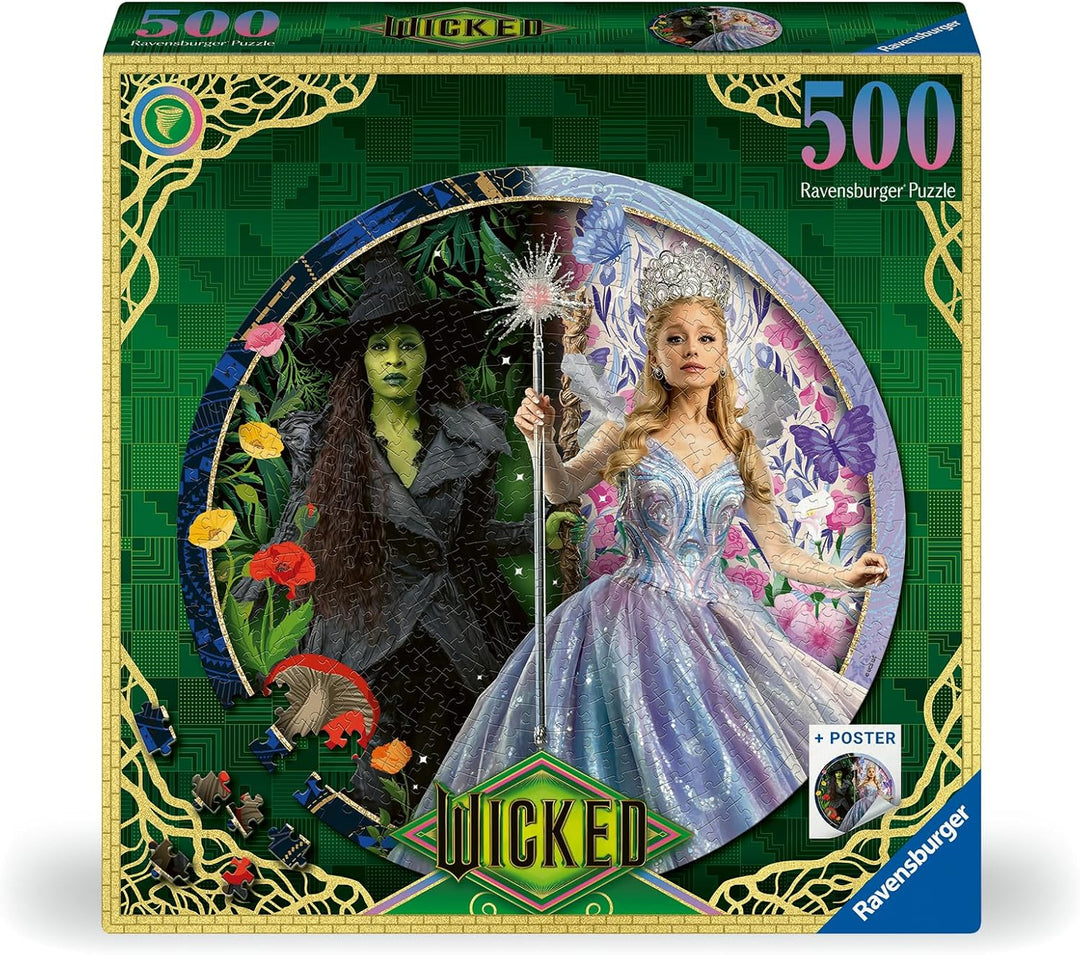 Ravensburger Wicked 2 - Rompecabezas circular de 500 piezas