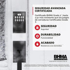 Kwikset SmartCode 260 - Cerradura de puerta con teclado electrónico sin llave con entrada automática, códigos de usuario personalizados, seguridad avanzada en negro mate contemporáneo