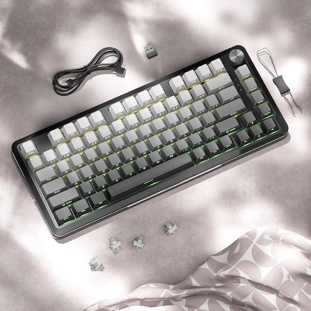 Redragon K681SP Teclado mecánico inalámbrico, teclado RGB para jueg...