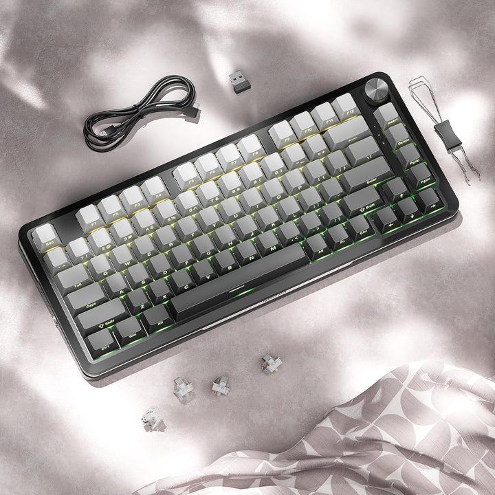 Redragon K681SP Teclado mecánico inalámbrico, teclado RGB para jueg...