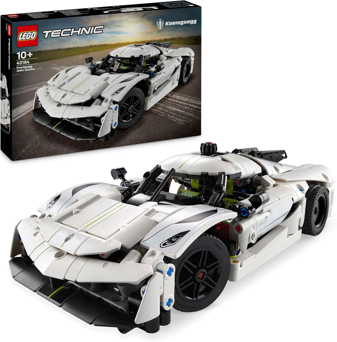 LEGO Technic Koenigsegg Jesko Absolut White Hypercar 42184 \u2013 8...
