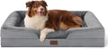 Bedsure Camas Ortopédicas para Perros Tamaño Grande - Cama Lavable para Perros Grandes y Gatos Impermeable, Sofá Cómodo para Perros con Funda Extraíble y Lavable, Cama para Mascotas con Parte Inferior