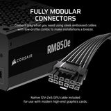 CORSAIR RM850e (2025) Fuente de alimentación ATX completamente modu...