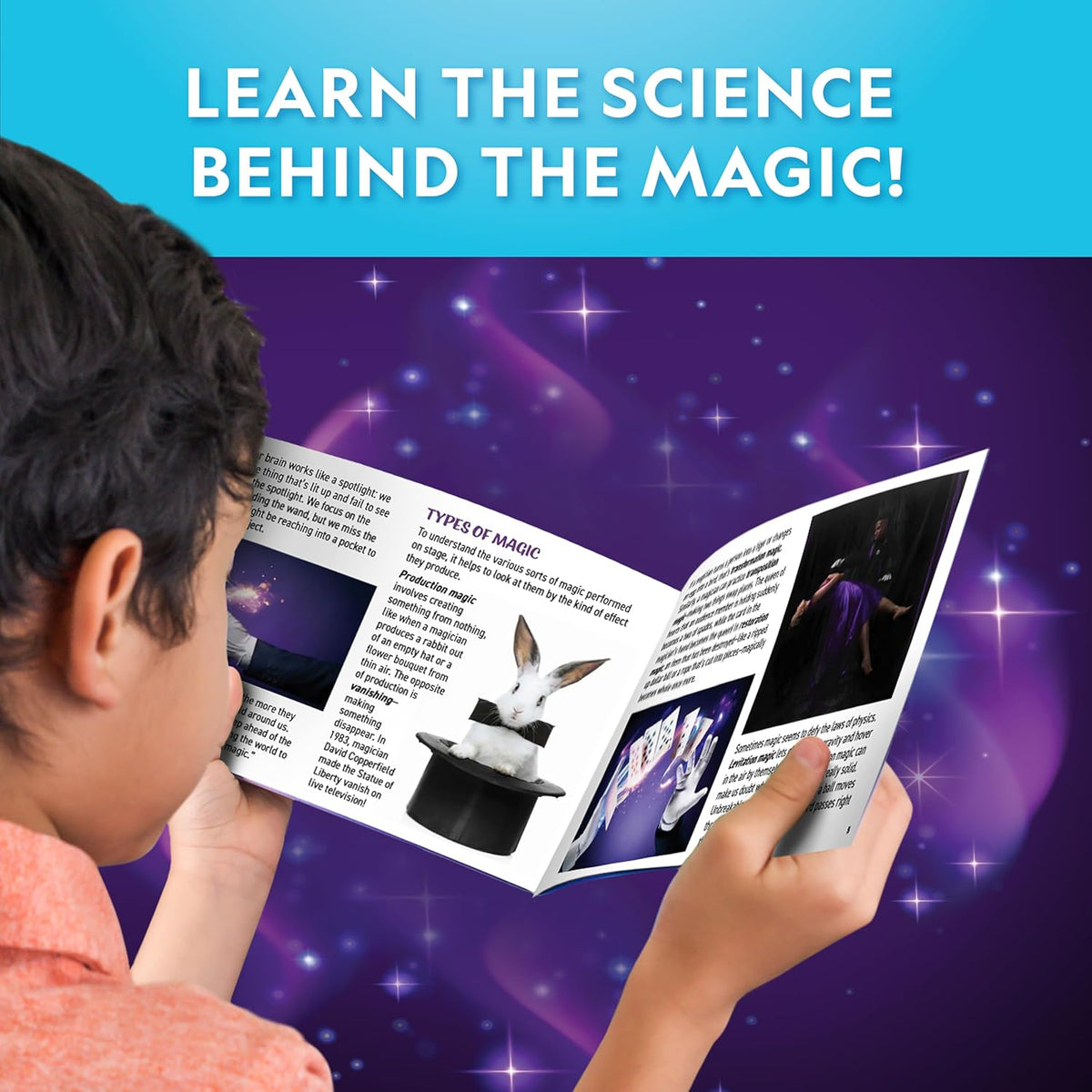 National Geographic Mega Magic Kit con 75+ Tricks para Kids Ages 8-12