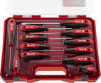 Milwaukee Juego de 12 destornilladores Tri-Lobe 4932472003, rojo