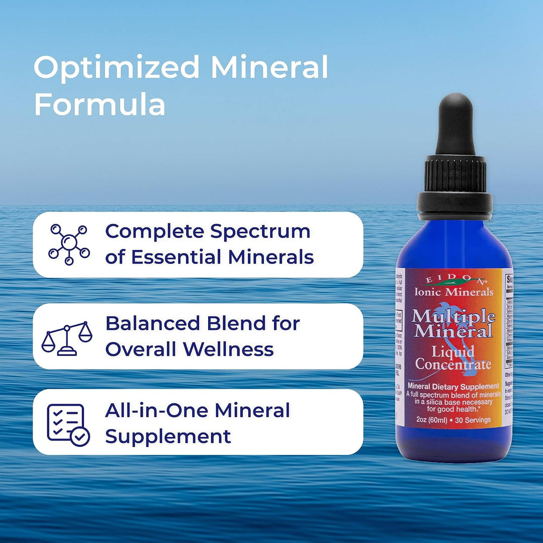Eidon Ionic Minerals - Suplemento líquido de múltiples minerales -...