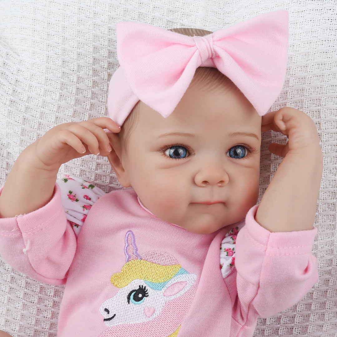 KSBD Reborn Baby Dolls - Muñeca realista de 20 pulgadas, muñeca de...
