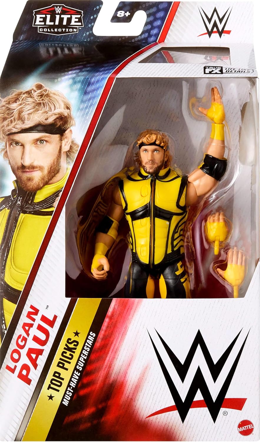 Mattel WWE Top Picks Elite Figura de acción y accesorios, colección...