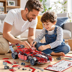 Kits de autos de carreras de modelo de metal – Proyectos STEM para niños de 8 a 12 años, juguetes educativos de construcción de ensamblaje, juguetes de coche para niños y niñas de 8, 9, 10