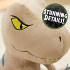 JURASSIC WORLD Rebirth - Peluche con peso y confort T. rex