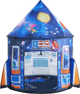 JOYIN Tienda de campaña de juego para niños, carpa espacial que bri...