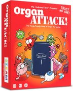 El incómodo juego de cartas Yeti Organ Attack - Divertido juego de anatomía