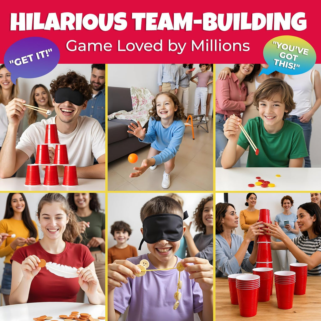 Juegos de mesa de fiesta para la noche familiar - Divertidos juegos familiares para niños y adultos